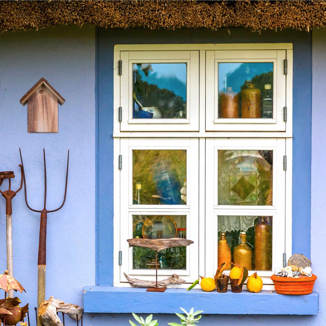 Maison de coccinelle en bois
