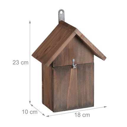 Maison de coccinelle en bois