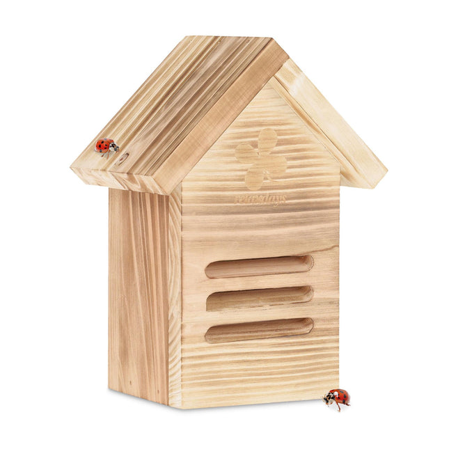 Maison de coccinelle en bois