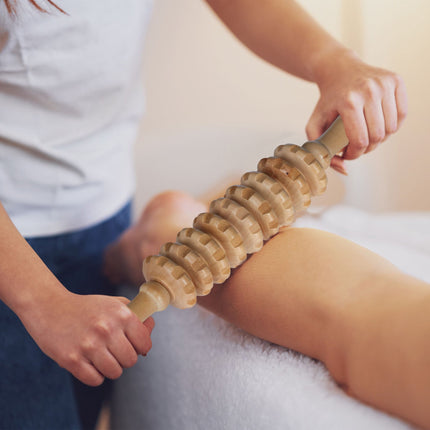 Massagerolle aus Holz