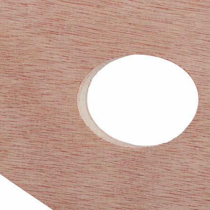 Palette de mélange en bois