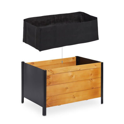 Pflanztisch aus Holz