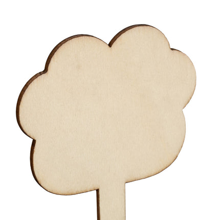 Bouchons de plantes en bois - 100 pièces
