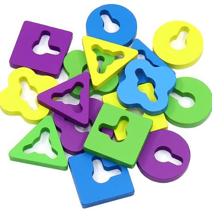 Puzzle en bois - coccinelle