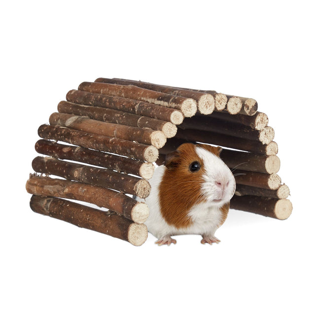 Nagerbrücke aus Holz für Kleintiere