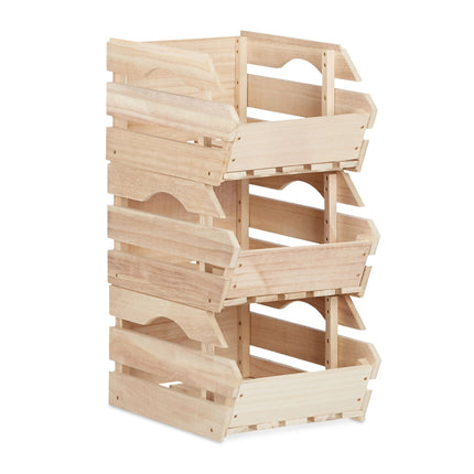 Stapelboxen aus Holz