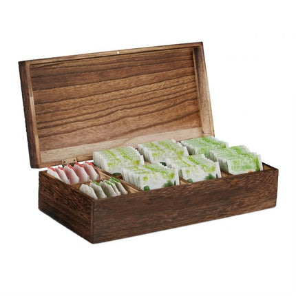 boîte à thé en bois