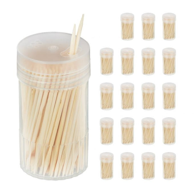 Lot de 4000 cure-dents en bois