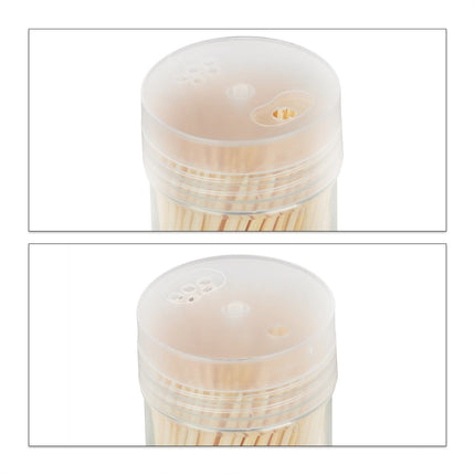 Lot de 4000 cure-dents en bois