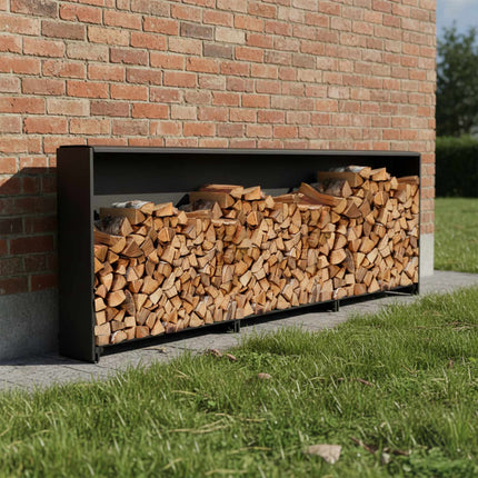 Holzständer mit Deckel