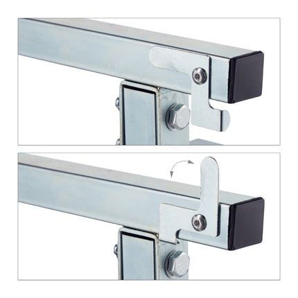 Chevalet de travail en acier, lot de 2