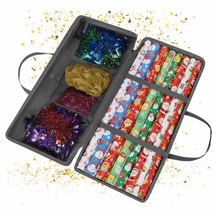 Geschenkpapiertasche mit Netztaschen