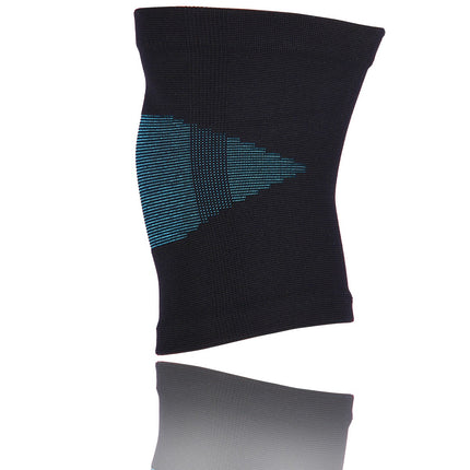 Kniebandage XL, Türkis-Schwarz, Kompressionshülle