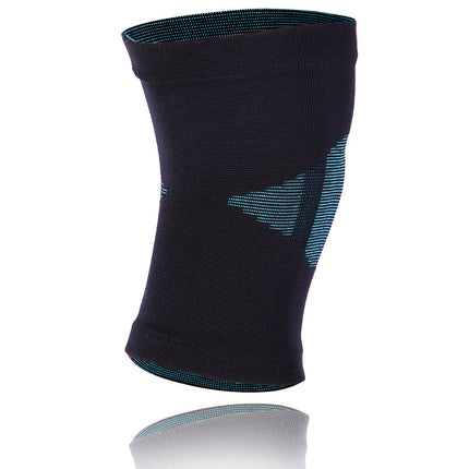 Kniebandage XL, Türkis-Schwarz, Kompressionshülle