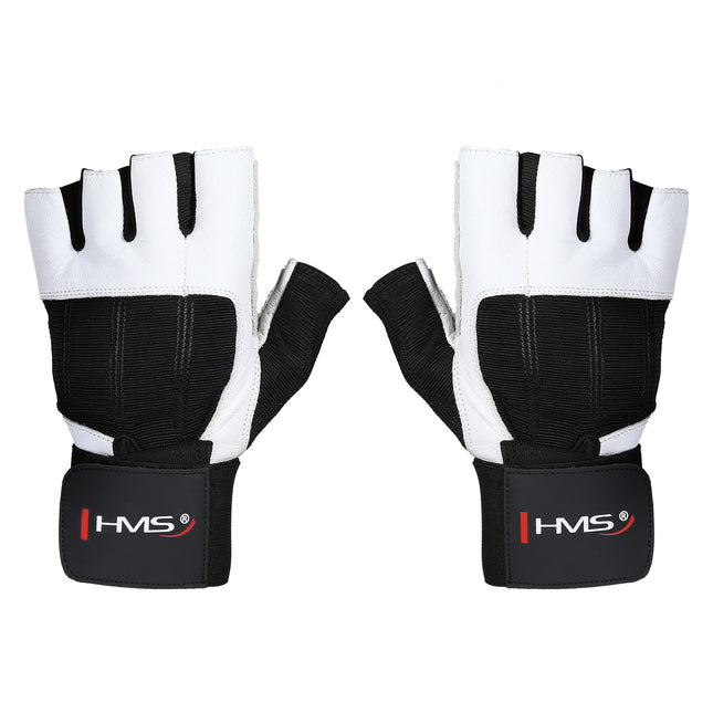 Gants de fitness XXL, blanc-noir