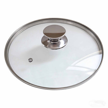 Grande casserole antiadhésive en fonte d'aluminium avec couvercle