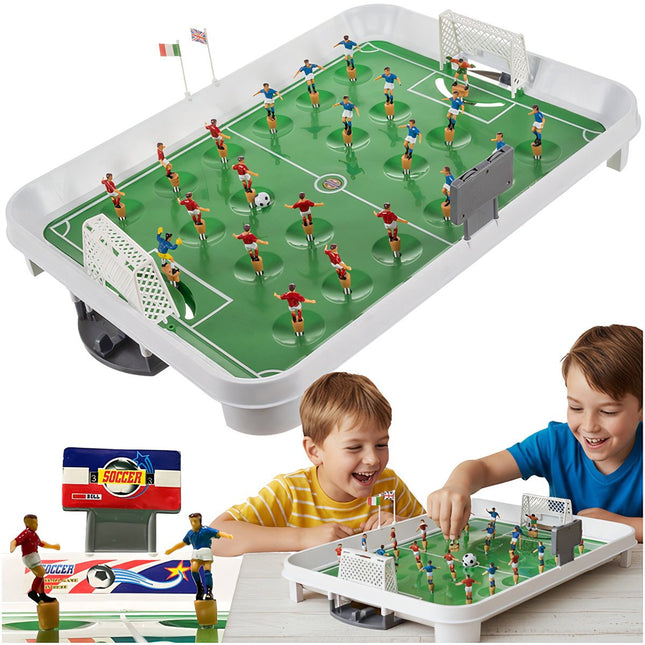 Baby-foot XXL à ressorts - 22 joueurs, grande taille