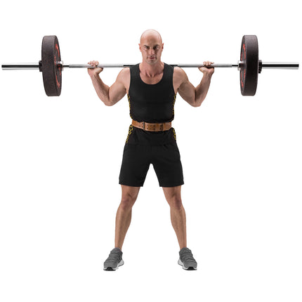 Ceinture d'entraînement XXL, marron - Support de fitness réglable