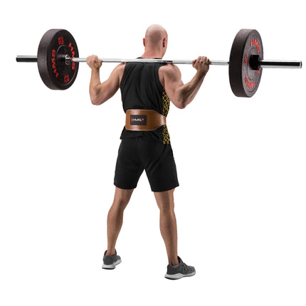 Ceinture d'entraînement XXL, marron - Support de fitness réglable