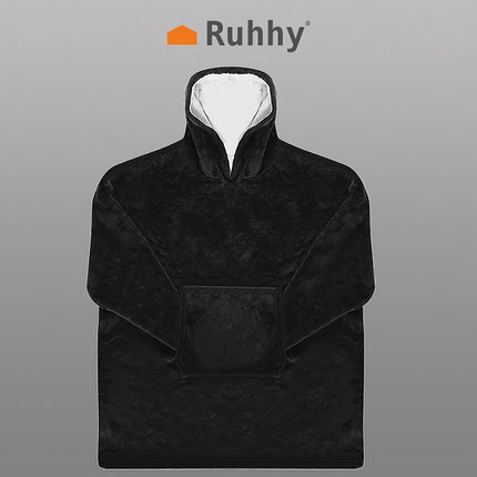XXL Sweatshirt - schwarze Decke 