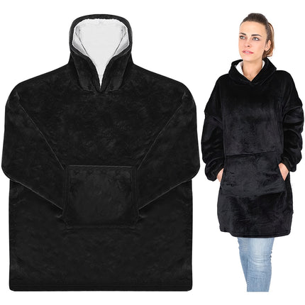 XXL Sweatshirt - schwarze Decke 