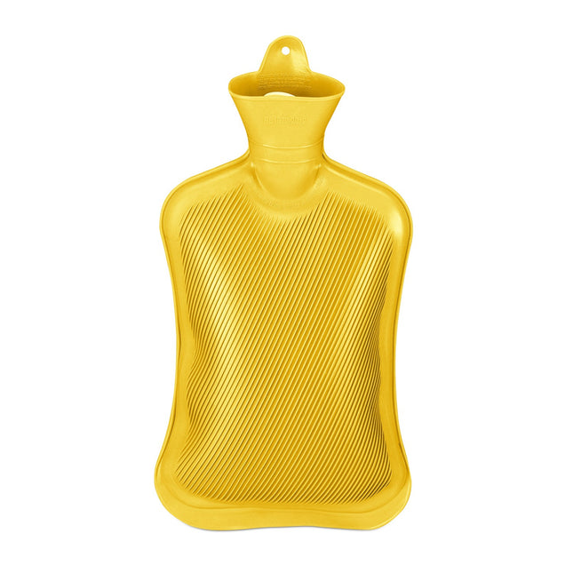 Bouillotte jaune 2 L - Anti-fuite, anti-douleur