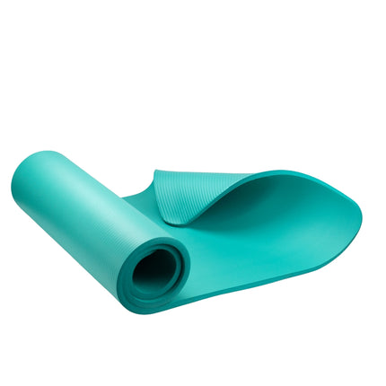 Tapis de yoga, menthe - antidérapant, écologique, 6 mm d'épaisseur