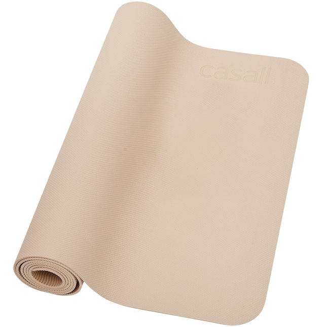 Yogamatte, Natur-Bambus, 4 mm Stärke