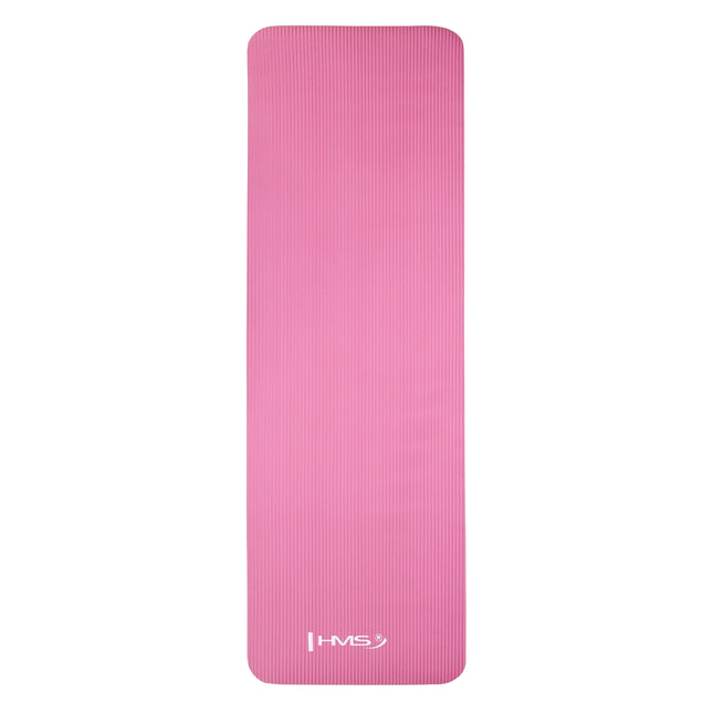Tapis de yoga rose antidérapant, épaisseur 6 mm