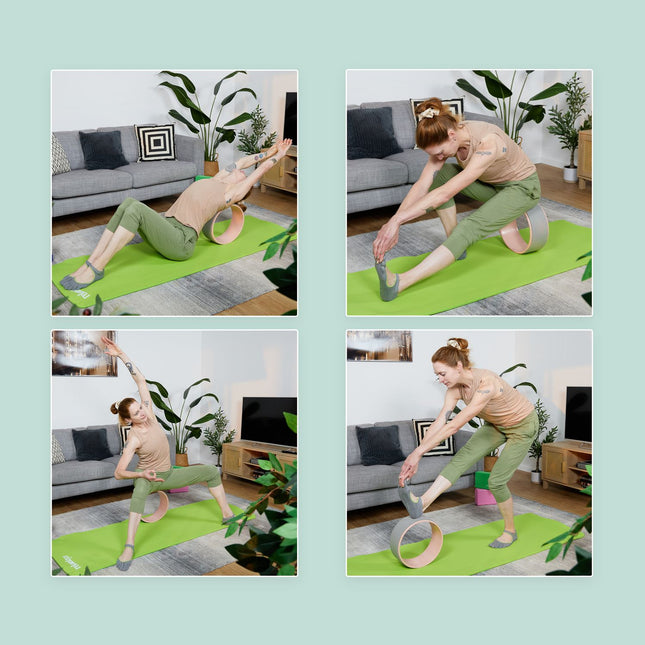 Yogarolle 32 cm – Kunststoff, rutschfeste Oberfläche