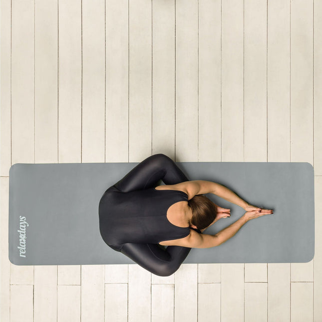 Yogamatte 1 cm dick einfarbig