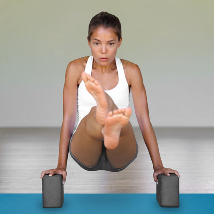 Tapis de yoga de 1 cm d'épaisseur de couleur unie