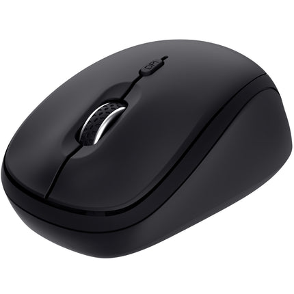 Yvi+ Kabellose Maus Bluetooth / 2,4 GHz Schwarz