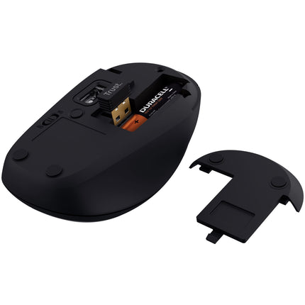 Yvi+ Kabellose Maus Bluetooth / 2,4 GHz Schwarz