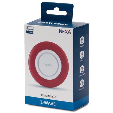 ZIS-104 Z-Wave Sirene mit Blinklicht