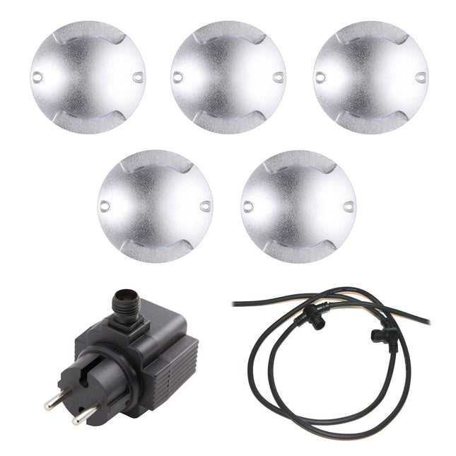Zenit Duo Wand/Terrasse 5er-Pack