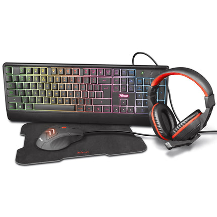 Ziva 4-in-1-Gaming-Paket (RGB-Tastaturversion)