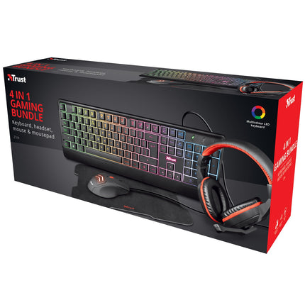 Ziva 4-in-1-Gaming-Paket (RGB-Tastaturversion)