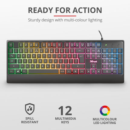 Ziva 4-in-1-Gaming-Paket (RGB-Tastaturversion)