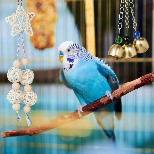 Vogelspielzeug in 7 Teilen