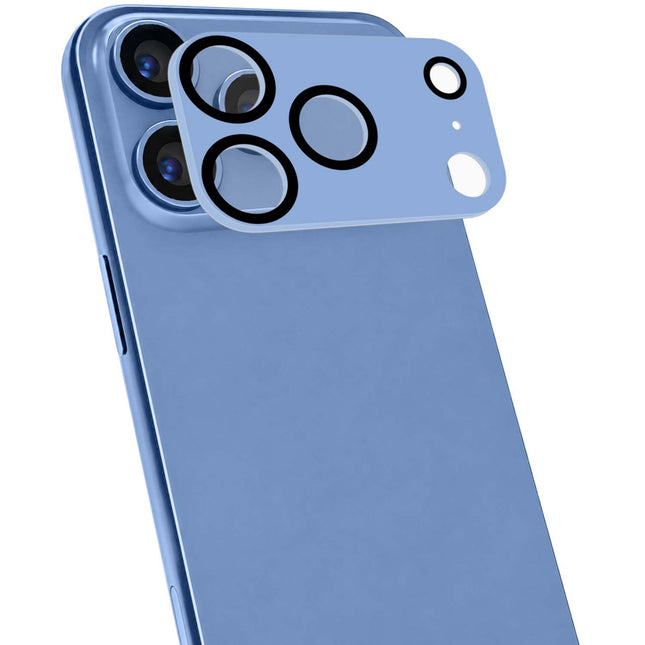 Protection d'objectif pour iPhone 18/17 Pro – Bleu clair