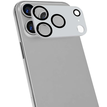 Protection d'objectif pour iPhone 18/17 Pro – Argent