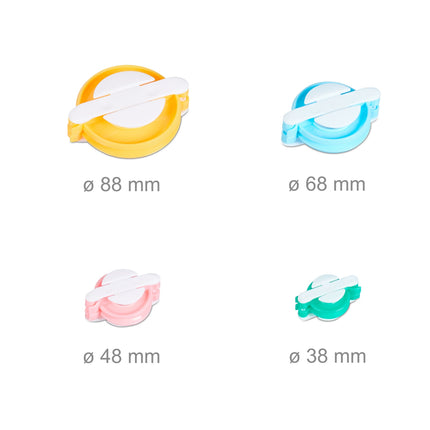 ensemble d'anneaux à tricoter en 10 pièces