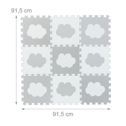 tapis puzzle 18 pièces Nuage