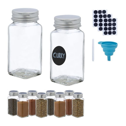 ensemble de 10 pots à épices