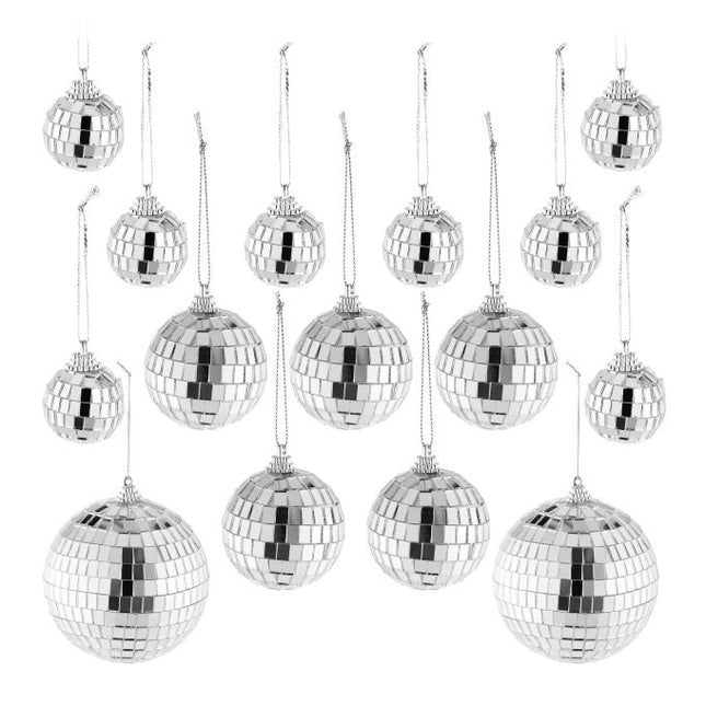 ensemble de 15 mini boules disco