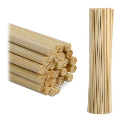 lot de 200 bâtons de bambou 30 cm