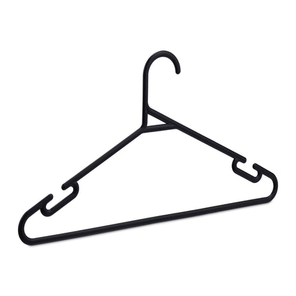 lot de 24 cintres en plastique noir