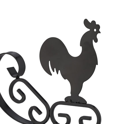 lot de 2 porte-fleurs coq