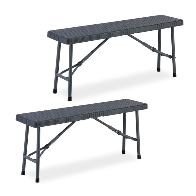 2er Set Bierbänke 102 cm